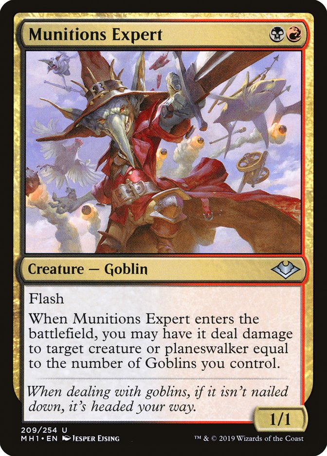 Munitions Expert [Modern Horizons] | Gam3 Escape