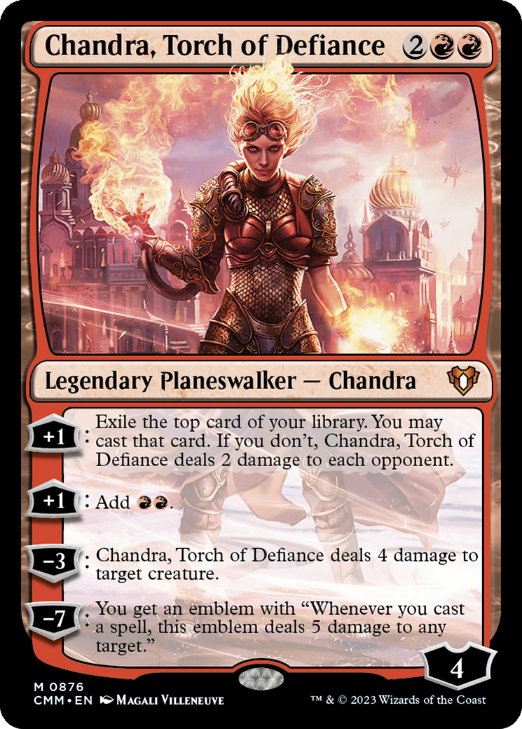 Chandra, Torch of Defiance [Commander Masters] | Gam3 Escape