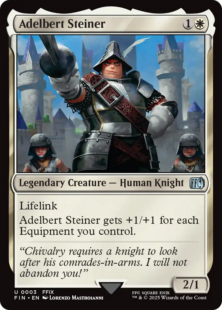 Adelbert Steiner [FINAL FANTASY] | Gam3 Escape