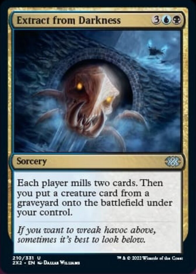 Extract from Darkness [Double Masters 2022] | Gam3 Escape