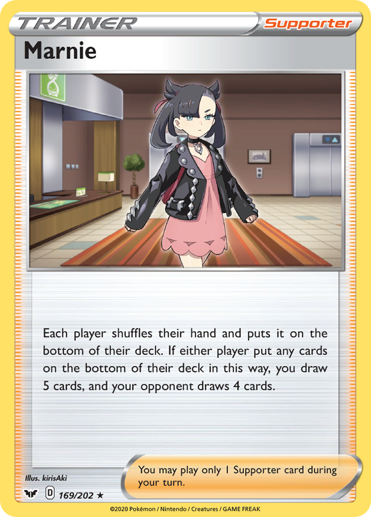 Marnie (169/202) [Sword & Shield: Base Set] | Gam3 Escape