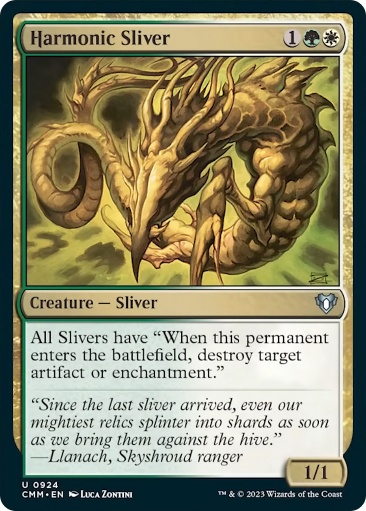 Harmonic Sliver [Commander Masters] | Gam3 Escape