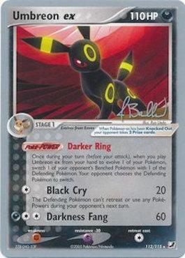 Umbreon ex (112/115) (Eeveelutions - Jimmy Ballard) [World Championships 2006] | Gam3 Escape