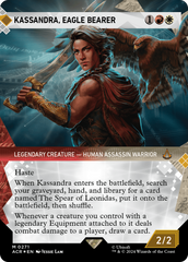 Kassandra, Eagle Bearer (Showcase) (Textured Foil) [Assassin's Creed] | Gam3 Escape