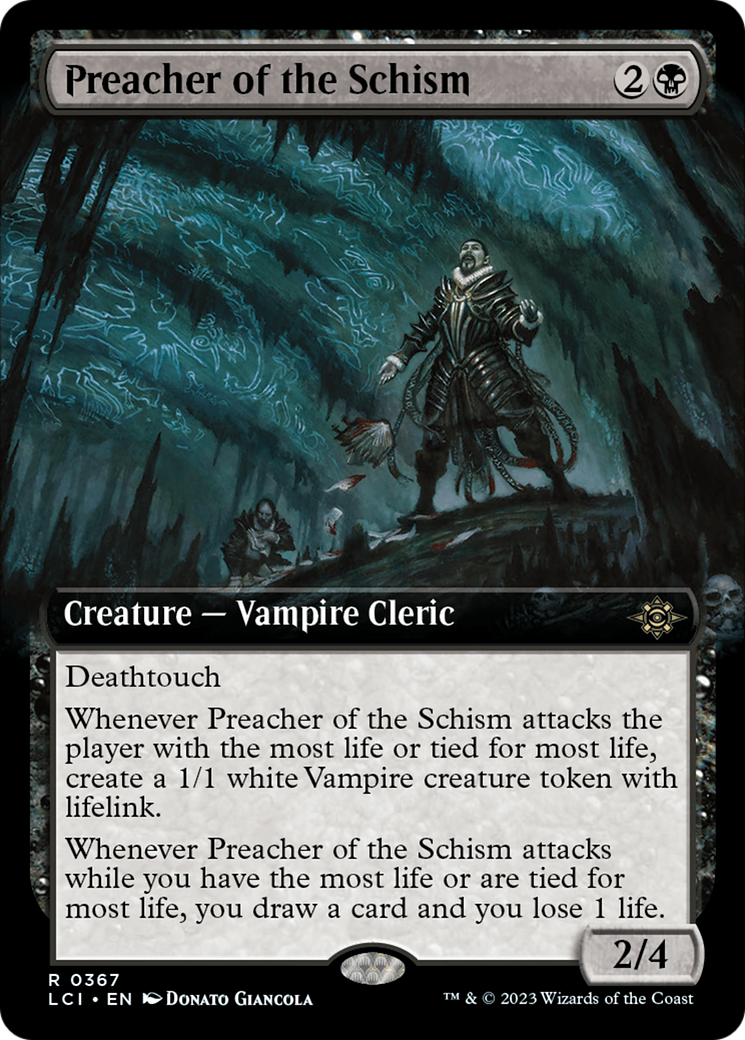 Preacher of the Schism (Extended Art) [The Lost Caverns of Ixalan] | Gam3 Escape