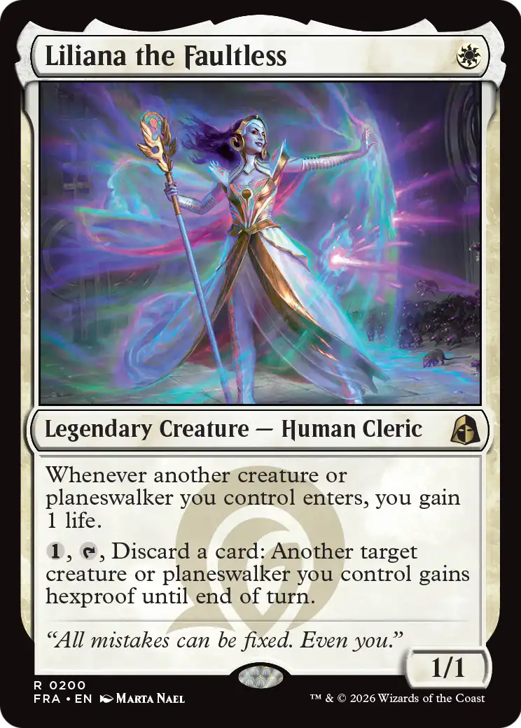 Liliana the Faultless [Reality Fracture] | Gam3 Escape