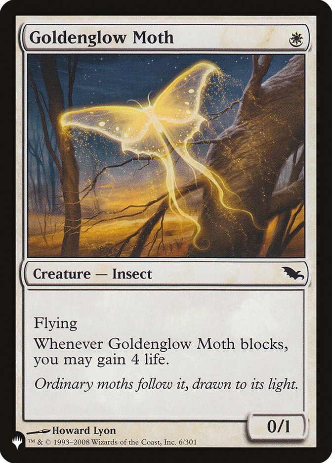 Goldenglow Moth [The List] | Gam3 Escape