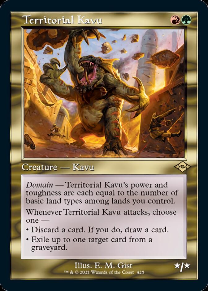 Territorial Kavu (Retro) [Modern Horizons 2] | Gam3 Escape