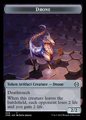 Drone Token [Phyrexia: All Will Be One Tokens] | Gam3 Escape