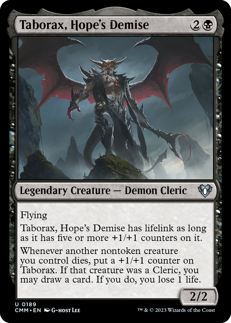 Taborax, Hope's Demise [Commander Masters] | Gam3 Escape