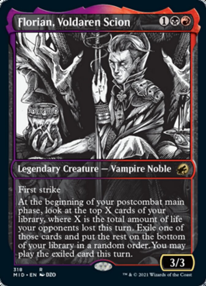 Florian, Voldaren Scion (Showcase Eternal Night) [Innistrad: Midnight Hunt] | Gam3 Escape
