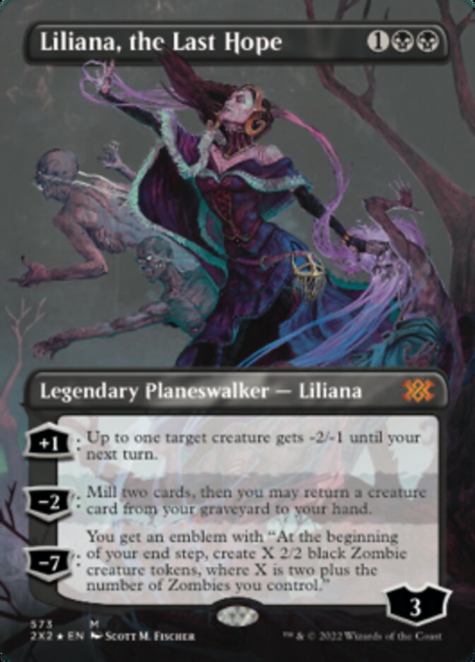 Liliana, the Last Hope (Textured Foil) [Double Masters 2022] | Gam3 Escape