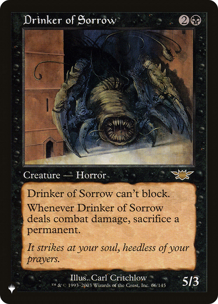 Drinker of Sorrow [The List] | Gam3 Escape