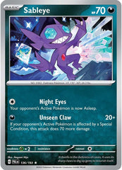 Sableye (136/193) [Scarlet & Violet: Paldea Evolved] | Gam3 Escape