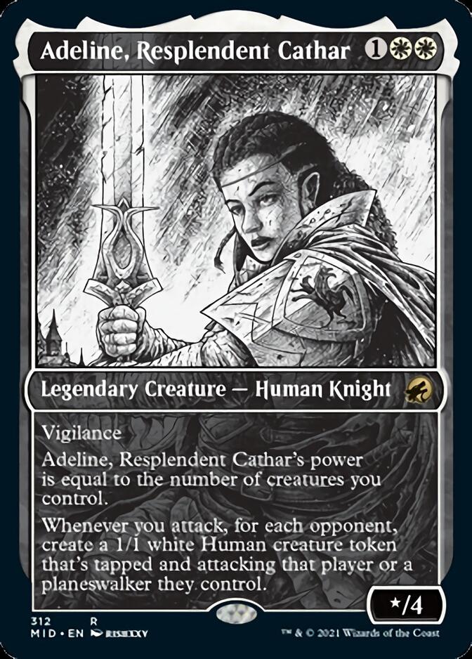 Adeline, Resplendent Cathar (Showcase Eternal Night) [Innistrad: Midnight Hunt] | Gam3 Escape