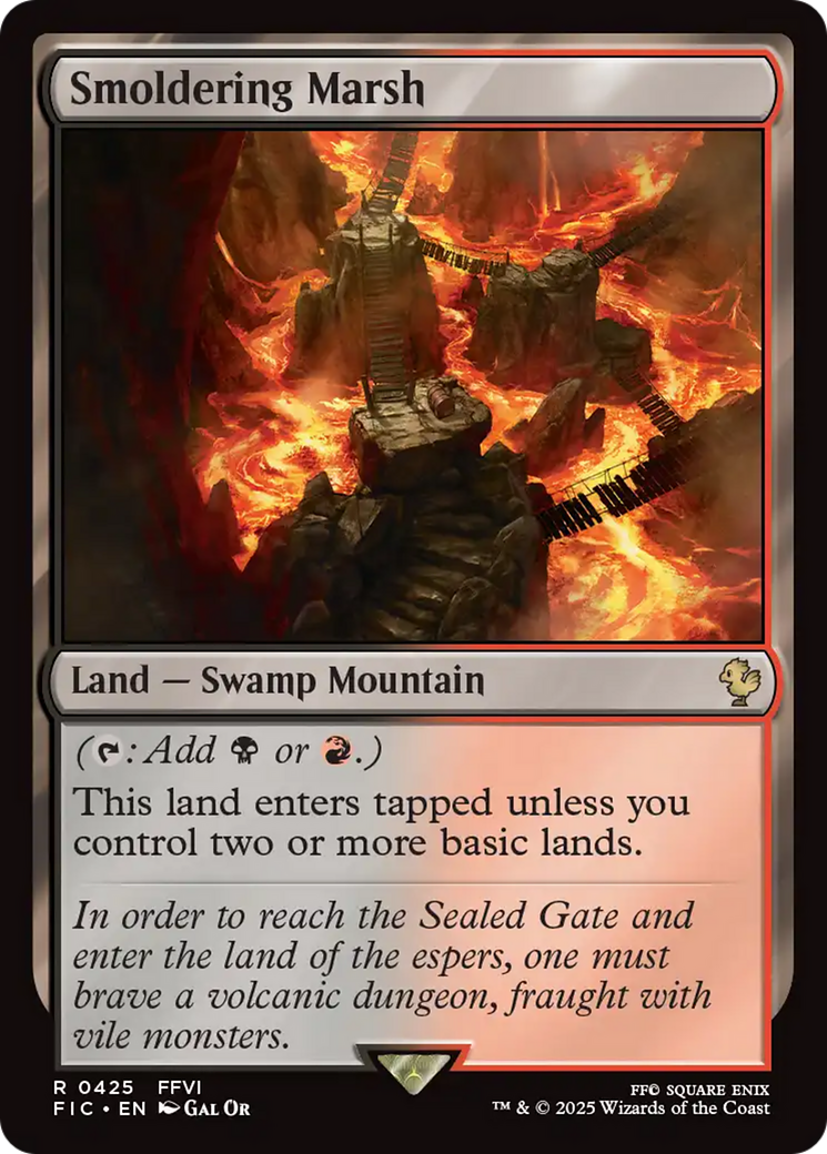 Smoldering Marsh [FINAL FANTASY Commander] | Gam3 Escape
