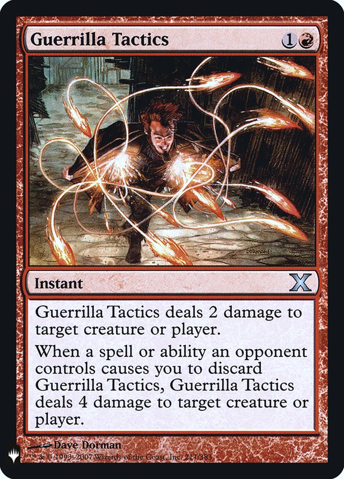 Guerrilla Tactics [Mystery Booster] | Gam3 Escape