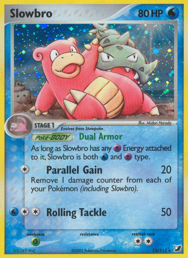 Slowbro (13/115) [EX: Unseen Forces] | Gam3 Escape