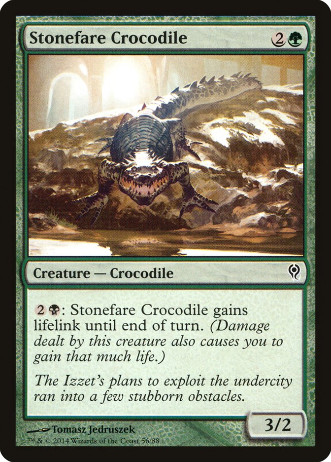 Stonefare Crocodile [Duel Decks: Jace vs. Vraska] | Gam3 Escape