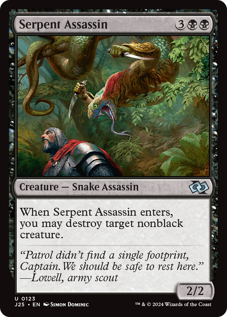 Serpent Assassin [Foundations Jumpstart] | Gam3 Escape