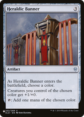 Heraldic Banner [The List Reprints] | Gam3 Escape