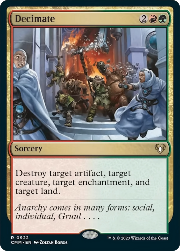 Decimate [Commander Masters] | Gam3 Escape