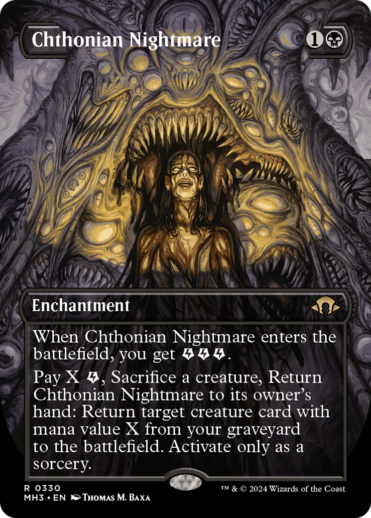 Chthonian Nightmare (Borderless) [Modern Horizons 3] | Gam3 Escape