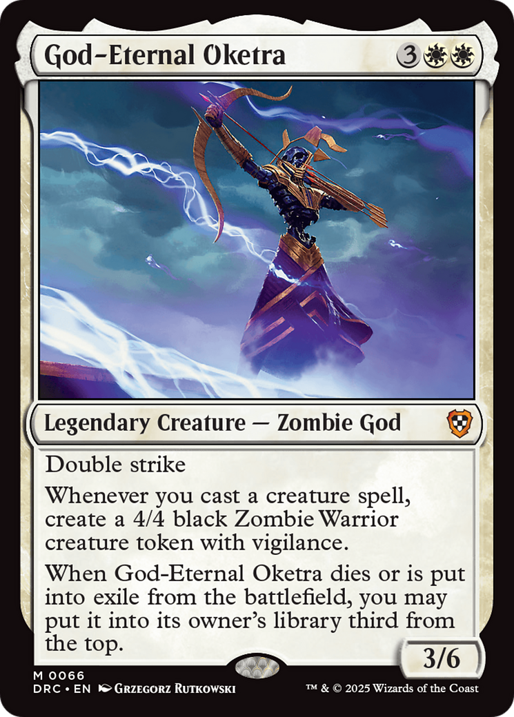 God-Eternal Oketra [Aetherdrift Commander] | Gam3 Escape