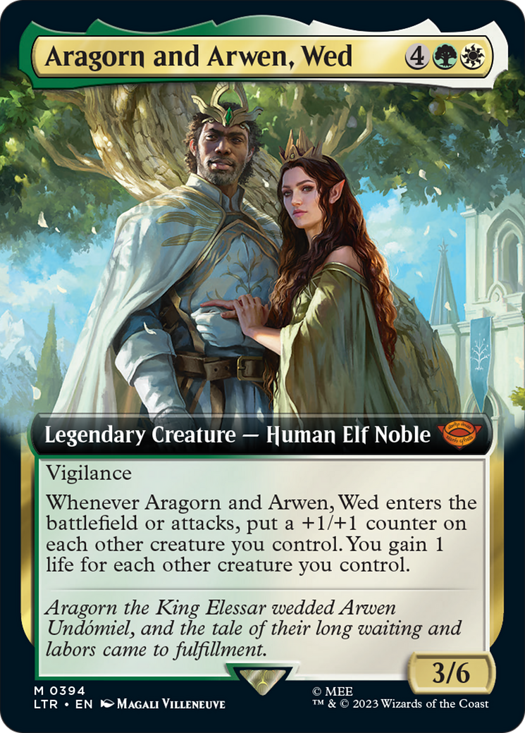 Aragorn and Arwen, Wed (Extended Art) [The Lord of the Rings: Tales of Middle-Earth] | Gam3 Escape