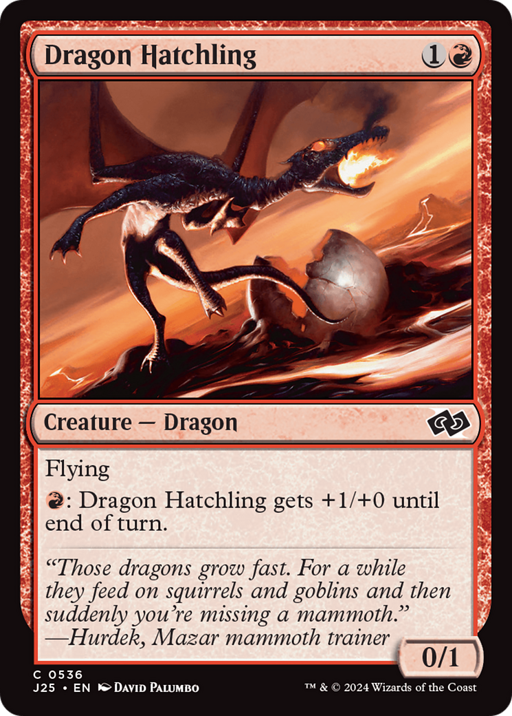 Dragon Hatchling [Foundations Jumpstart] | Gam3 Escape