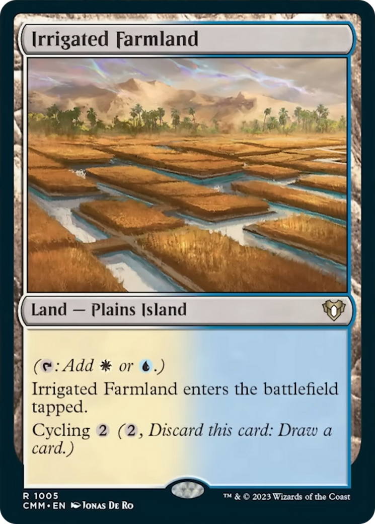 Irrigated Farmland [Commander Masters] | Gam3 Escape