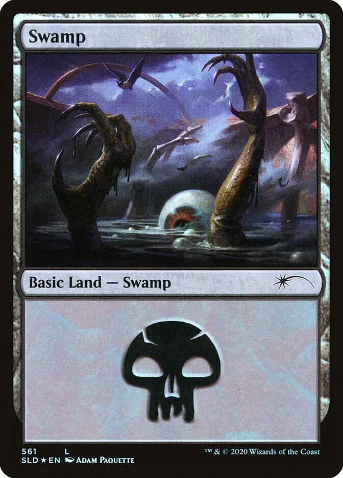 Swamp (Witchcraft) (561) [Secret Lair Drop Promos] | Gam3 Escape