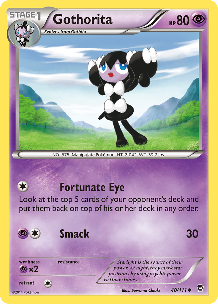 Gothorita (40/111) [XY: Furious Fists] | Gam3 Escape