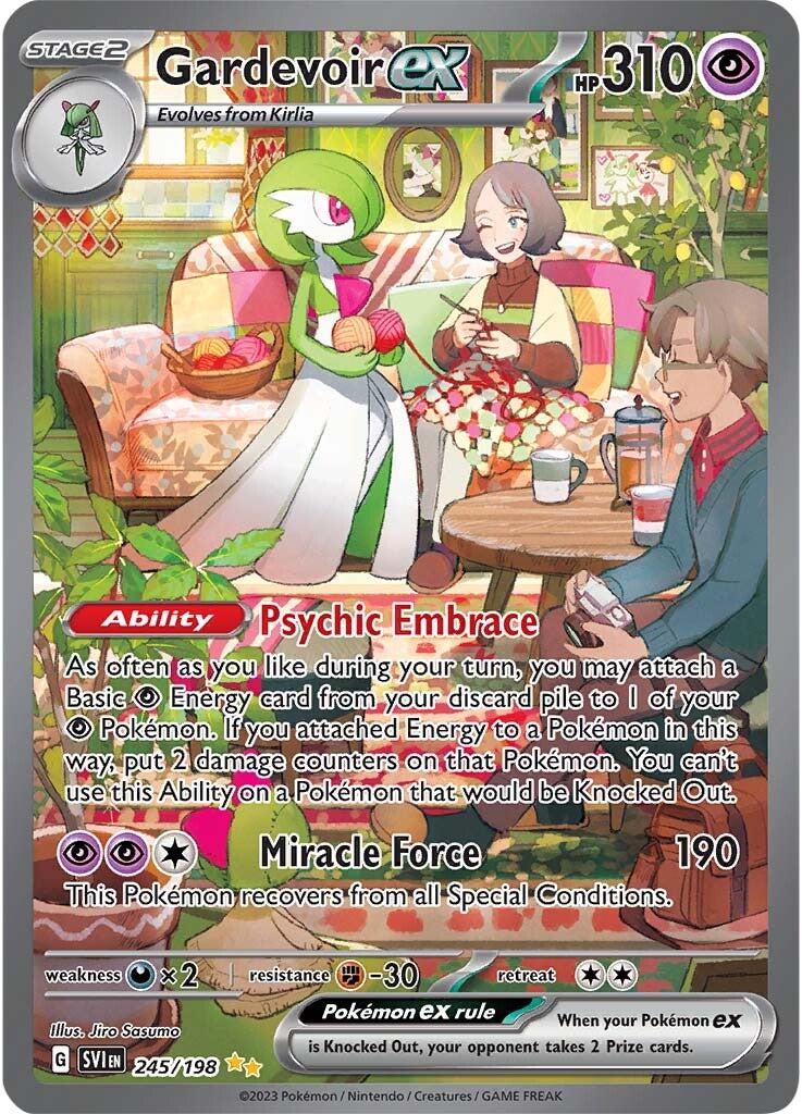 Gardevoir ex (245/198) [Scarlet & Violet: Base Set] | Gam3 Escape