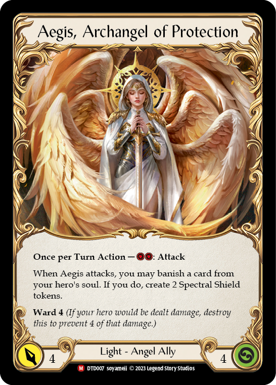 Figment of Protection // Aegis, Archangel of Protection [DTD007] (Dusk Till Dawn) | Gam3 Escape