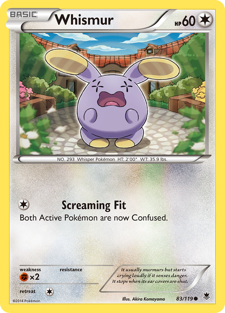 Whismur (83/119) [XY: Phantom Forces] | Gam3 Escape