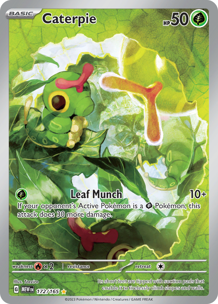 Caterpie (172/165) [Scarlet & Violet 151] | Gam3 Escape