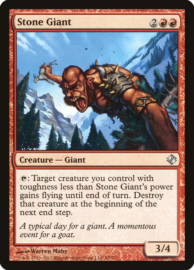 Stone Giant [Duel Decks: Venser vs. Koth] | Gam3 Escape