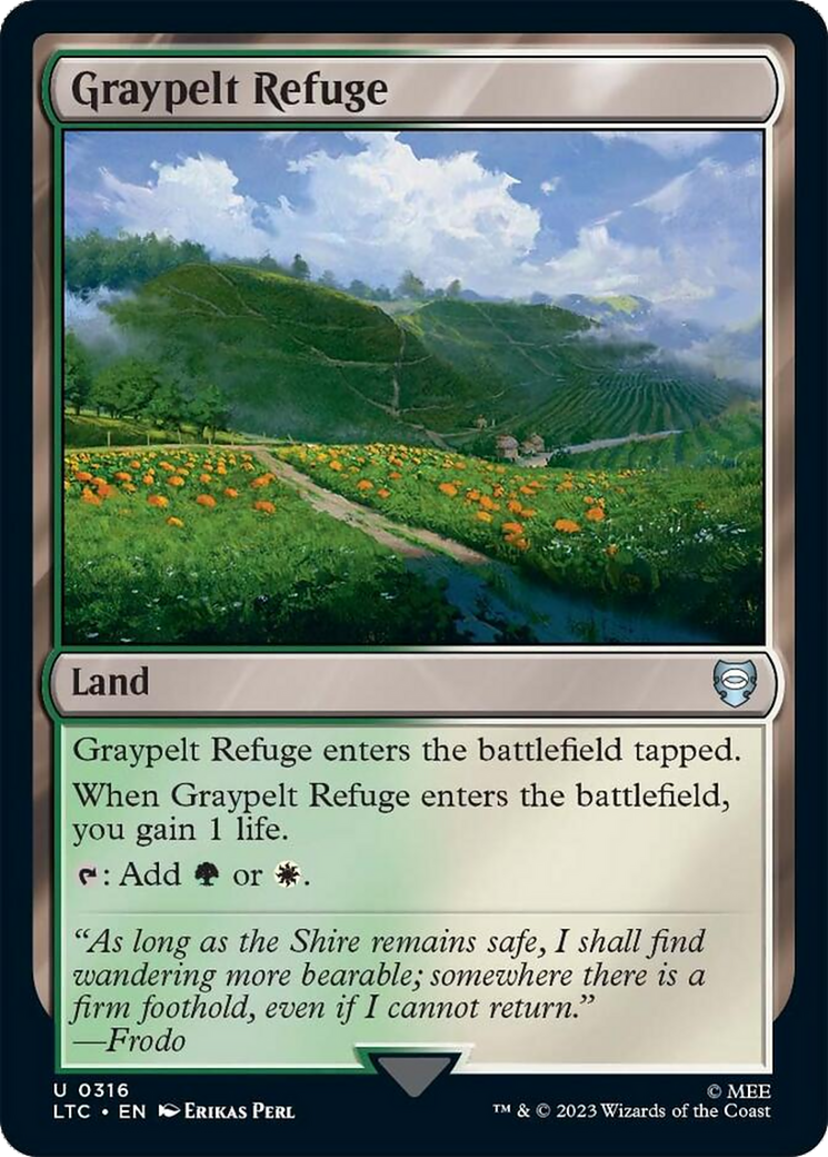Graypelt Refuge [The Lord of the Rings: Tales of Middle-Earth Commander] | Gam3 Escape