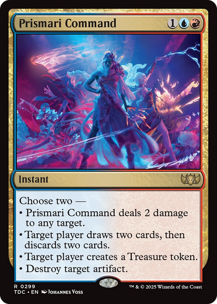 Prismari Command [Tarkir: Dragonstorm Commander] | Gam3 Escape