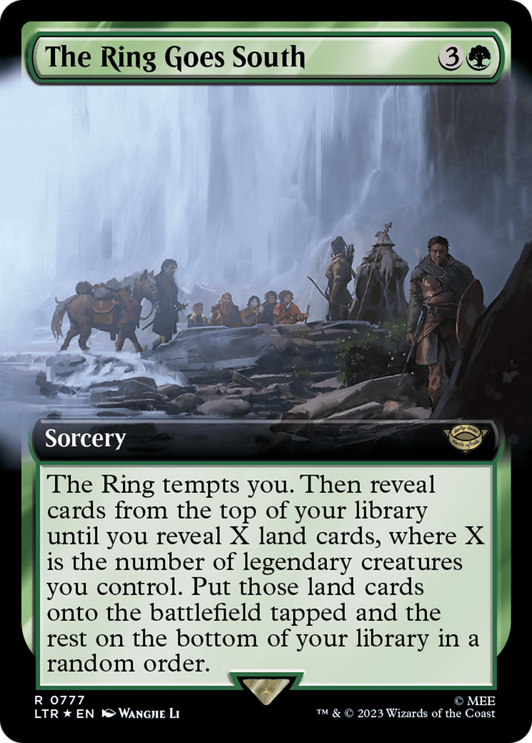 The Ring Goes South (Extended Art) (Surge Foil) [The Lord of the Rings: Tales of Middle-Earth] | Gam3 Escape