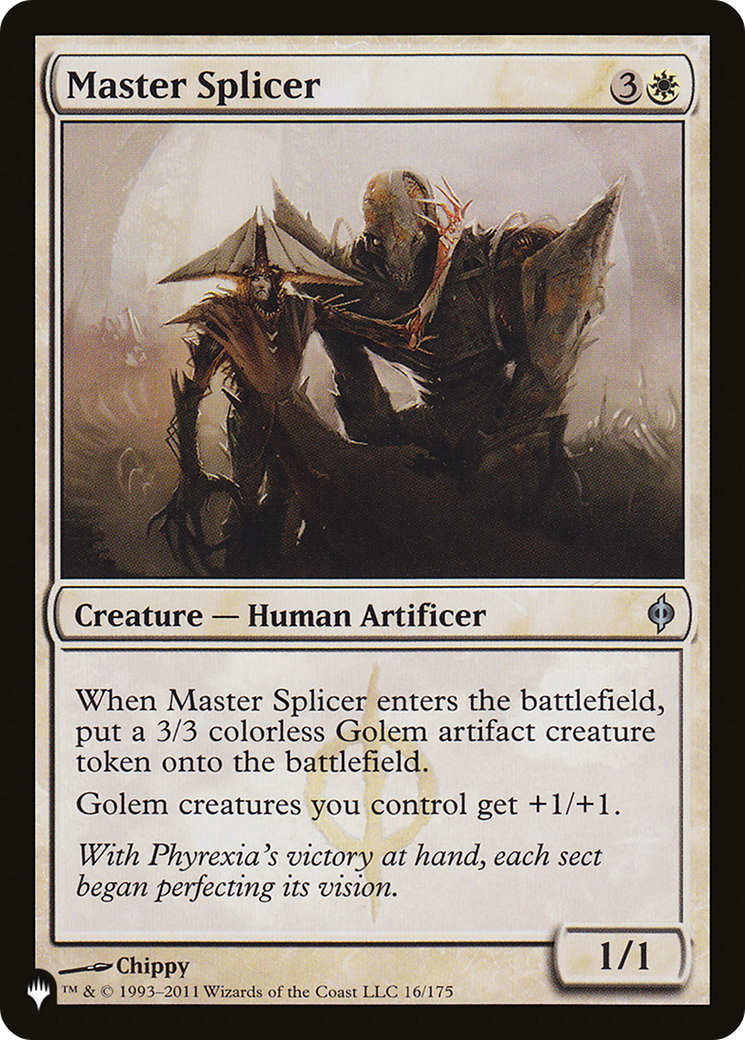 Master Splicer [The List Reprints] | Gam3 Escape