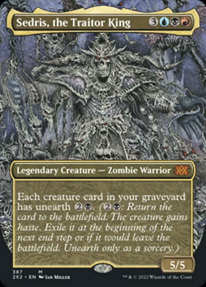 Sedris, the Traitor King (Borderless Alternate Art) [Double Masters 2022] | Gam3 Escape