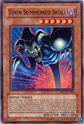 Toon Summoned Skull [RP01-EN064] Common | Gam3 Escape