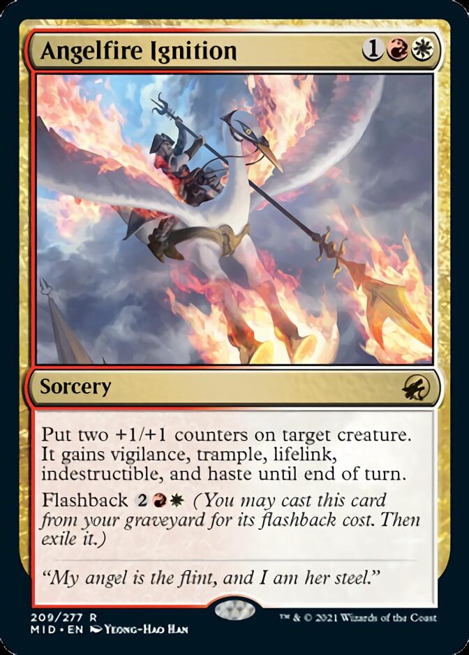 Angelfire Ignition [Innistrad: Midnight Hunt] | Gam3 Escape