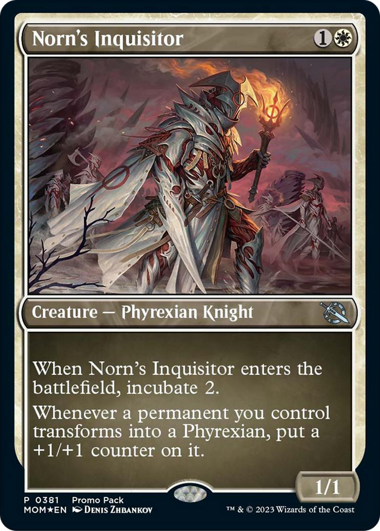 Norn's Inquisitor (Promo Pack) [March of the Machine Promos] | Gam3 Escape