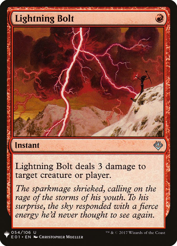 Lightning Bolt [Mystery Booster] | Gam3 Escape