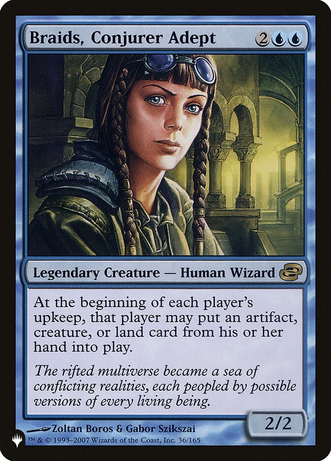 Braids, Conjurer Adept [The List] | Gam3 Escape