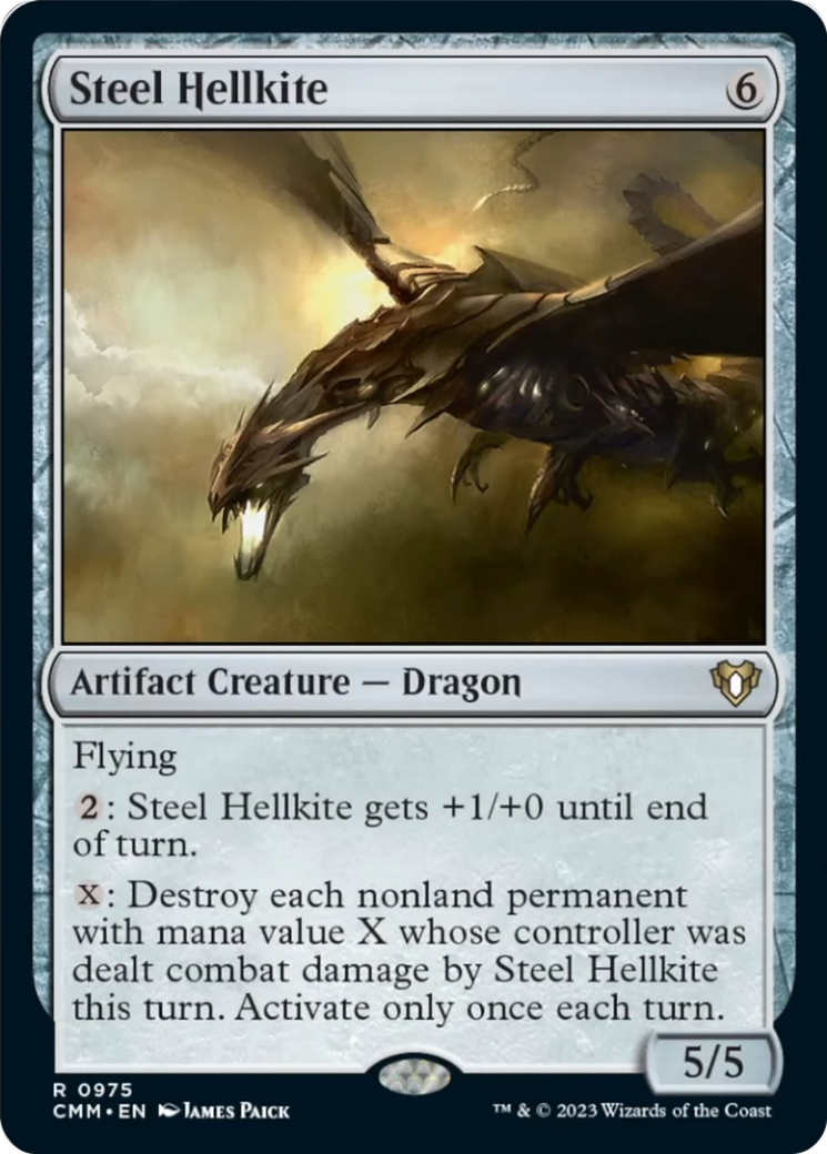 Steel Hellkite [Commander Masters] | Gam3 Escape