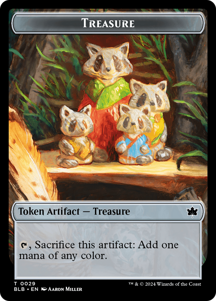 Treasure Token [Bloomburrow Tokens] | Gam3 Escape